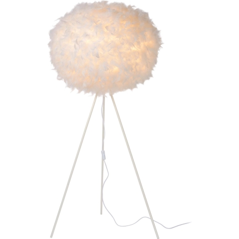 Lucide GOOSY SOFT Vloerlamp 1xE27 - Wit