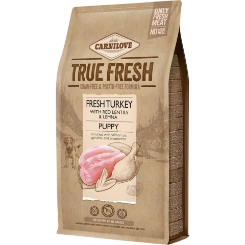 Carnilove True Fresh Kalkoen voor Puppy's - 11,4 kg