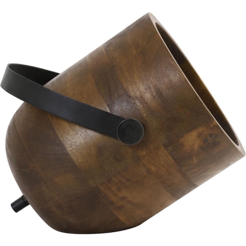 Light & Living - Tafellamp REHAN - 24x20x23cm - Bruin