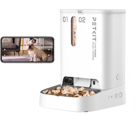 Petkit YumShare dubbele voederbak met camera 5l kat