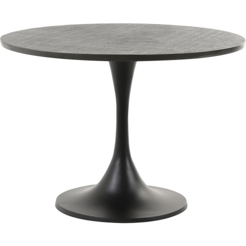 Light & Living - Bijzettafel RICKERD - Ø61x41cm - Zwart