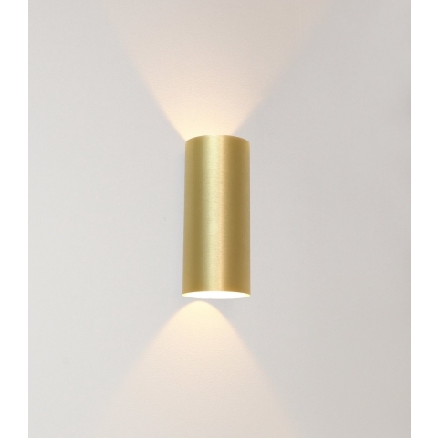 Artdelight Wandlamp Brody 2 Mat Goud Led 2 x 4Watt