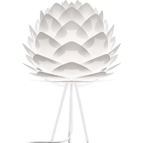 Umage Silvia Medium tafellamp white - met tripod wit - Ø 50 cm