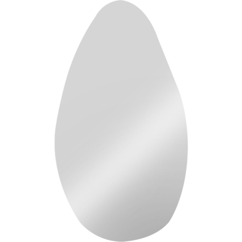 present time - Spiegel Drop - Zilver - 1x50x90cm