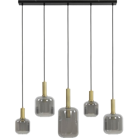 Light & Living - Hanglamp Lekar - 110x22x32 - Brons