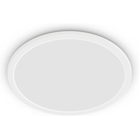 Philips SuperSlim badkamer plafondlamp - wit - rond - 15 W