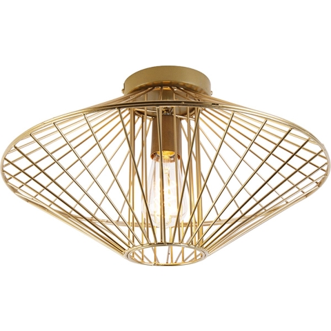 QAZQA Design plafondlamp goud - Zahra