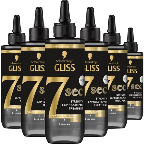 12x Gliss 7 sec Express Repair Treatment Ultimate Repair 200 ml