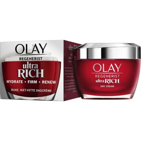4x Olay Rijke Niet-Vette Ultra Rich Gezichtsdagcrème 50 ml