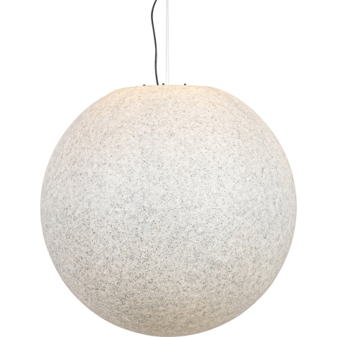 QAZQA Moderne buiten hanglamp grijs 77 cm IP65 - Nura