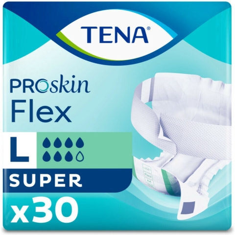 3x TENA Flex Super Large 30 stuks