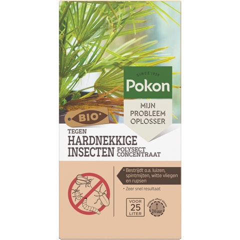 6x Pokon Tegen Hardnekkige Insecten Concentraat'Polysect'Biologisch 175 ml