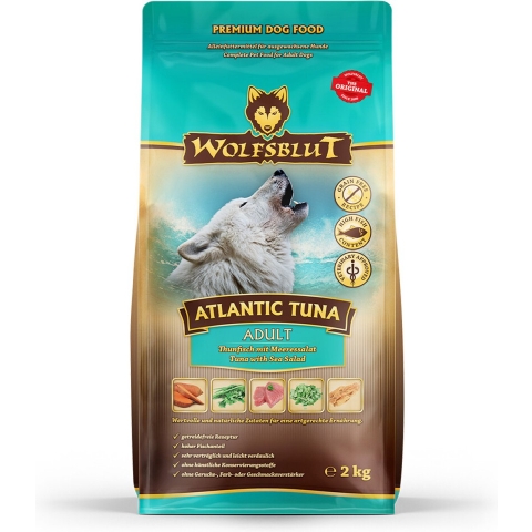3x Wolfsblut Adult Atlantic Tuna Hondenvoer 2 kg