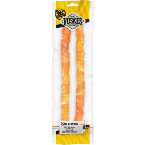 20x Voskes Stick Met Kip 40 cm 2 stuks