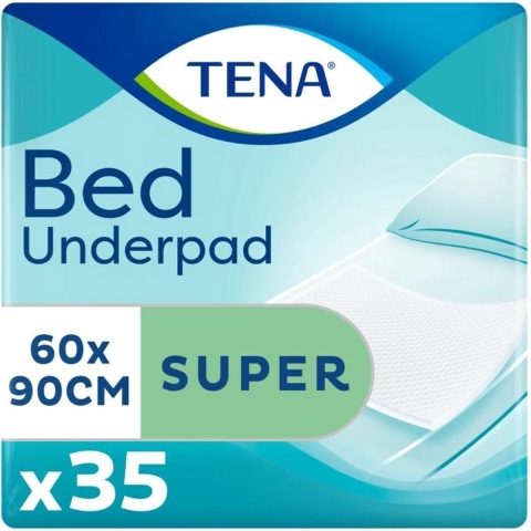 4x TENA Bed Super 60x90 cm 35 stuks