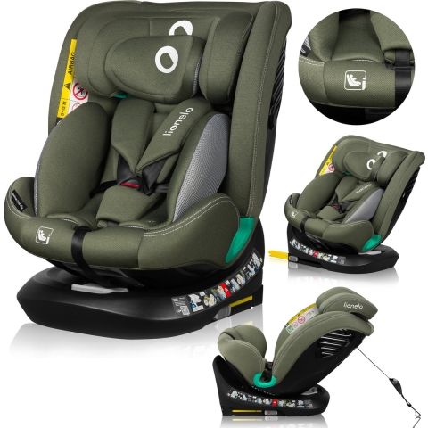 Autostoel Lionelo Bastiaan One I-Size Green Olive