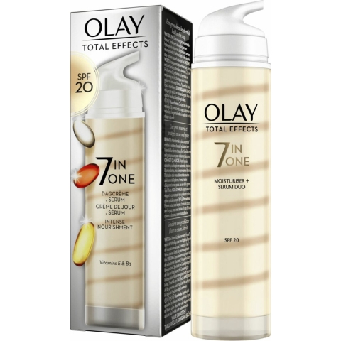 6x Olay Total Effects 7-in-1 Dagcrème + Serum SPF 20 40 ml