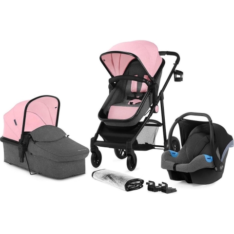 Kinderwagen Kinderkraft Juli 3-in-1 Pink + Autostoel
