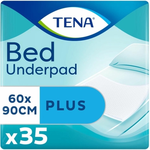 4x TENA Bed Plus 60x90 cm 35 stuks