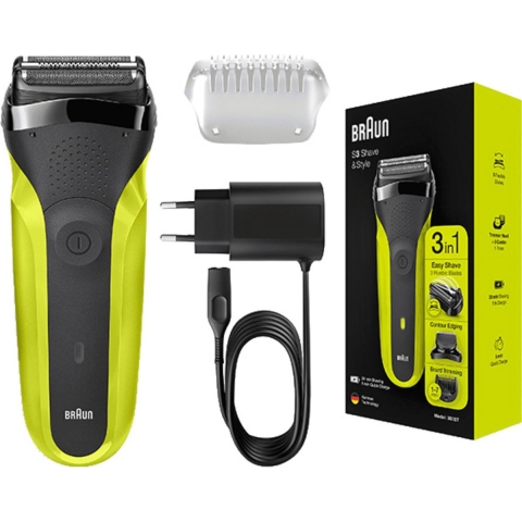 6x Braun Elektrisch Scheerapparaat Series 3 300BT Zwart