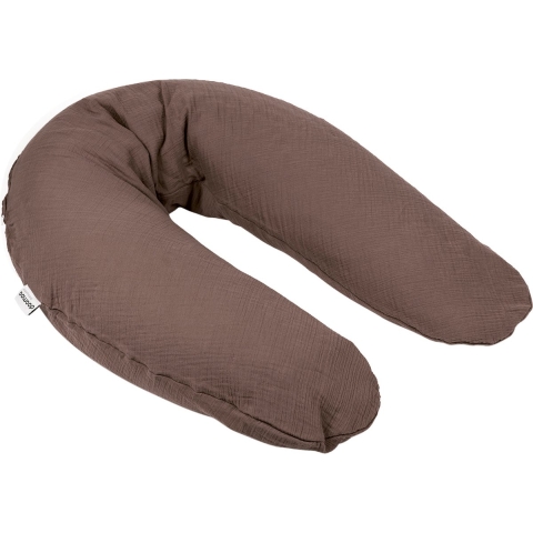 Voedingskussen / Zwangerschapskussen Doomoo Comfy Big Tetra Chocolat