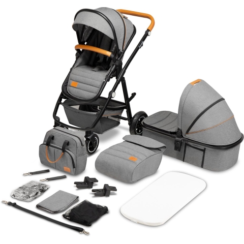 Kinderwagen 2-in-1 Lionelo Amber Stone Grey