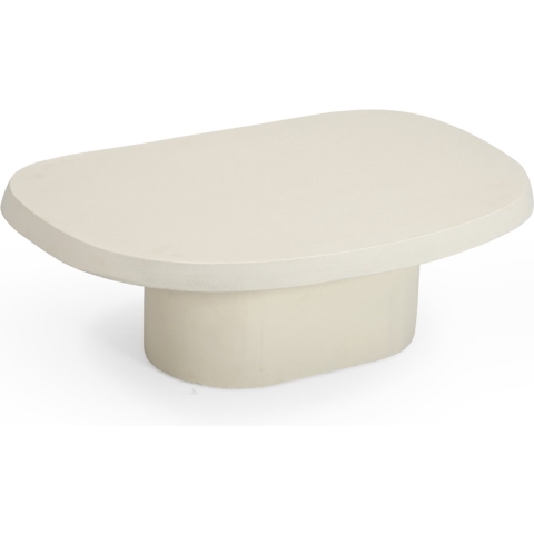Giga Meubel - Salontafel Rechthoek 90cm - Beige Beton - Carly