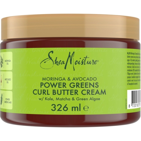 6x Shea Moisture Curl Butter Cream Power Greens 326 ml