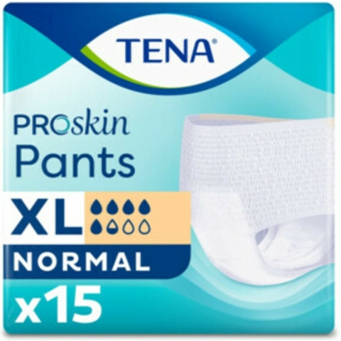 6x TENA ProSkin Pants Normal Extra Large 15 stuks