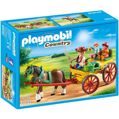 PLAYMOBIL Country Paard en kar - 6932