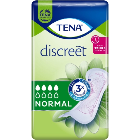 12x TENA Discreet Normal 24 stuks
