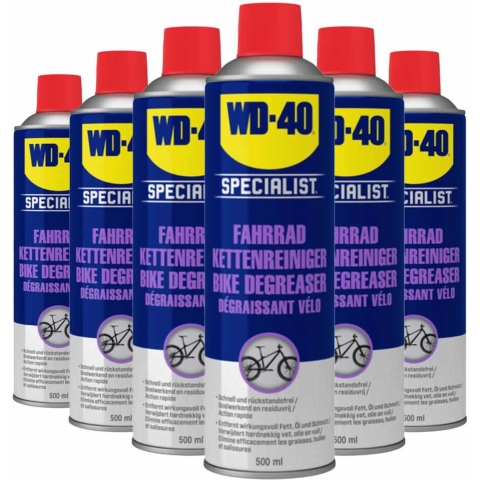 6x WD-40 Specialist® Fiets Ontvetter 500 ml