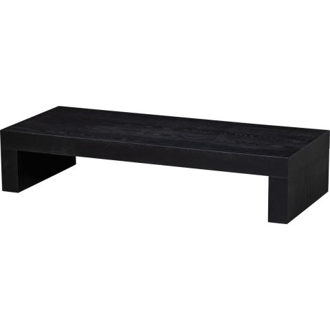WOOOD Marte Salontafel - Hout - Zwart - 25x120x50