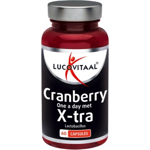 3x Lucovitaal Cranberry X-tra 60 capsules