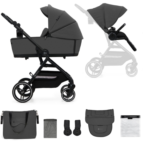 Kinderwagen Kinderkraft Yoxi 2-in-1 Moonlight Grey