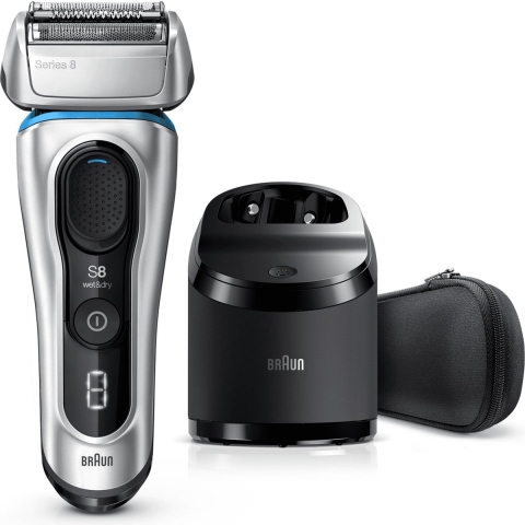 Braun Scheerapparaat Series 8 8370cc Zilver