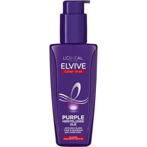 6x L'Oréal Elvive Color Vive Purple Oil Serum 100 ml