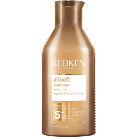 3x Redken All Soft Conditioner 300 ml