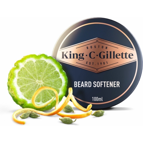 6x King C. Gillette Baardbalsem 100 ml