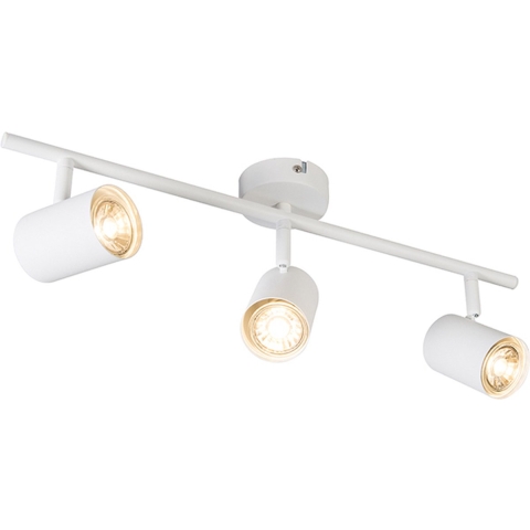QAZQA Smart spot wit kantelbaar incl. Wifi GU10 - Jeana 3