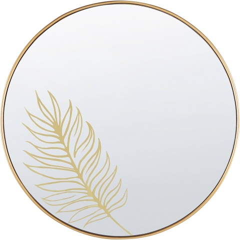 Beliani - SAUVIE - Wandspiegel - Goud - MDF