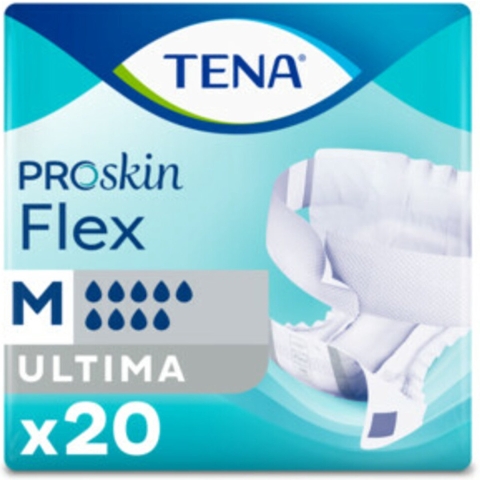 3x TENA Flex Ultima ProSkin Medium 20 stuks
