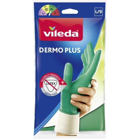 12x Vileda Handschoenen Dermo Plus Large 1 paar