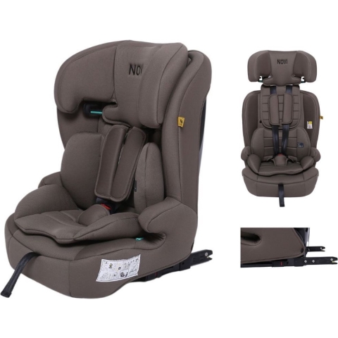 Autostoel Novi Baby® Jules i-Size Isofix Dark Taupe