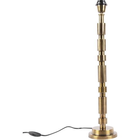 QAZQA Art Deco tafellamp brons zonder kap - Torre