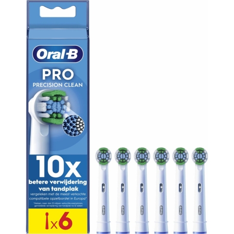 6x Oral-B Opzetborstels Pro Precision Clean 6 stuks