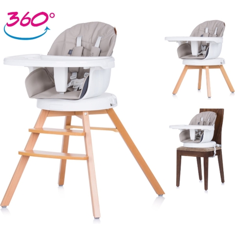 Kinderstoel Chipolino Rotto 3-in-1 Humus