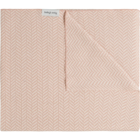 Deken Ledikant Baby's Only Dawn 100x135 Blush/Ecru