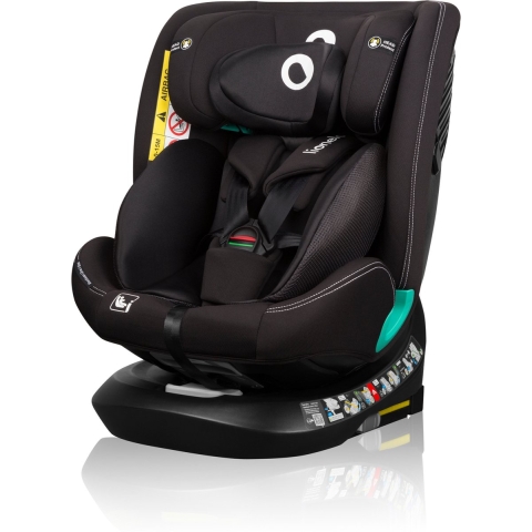 Autostoel Lionelo Bastiaan One I-Size Black Carbon