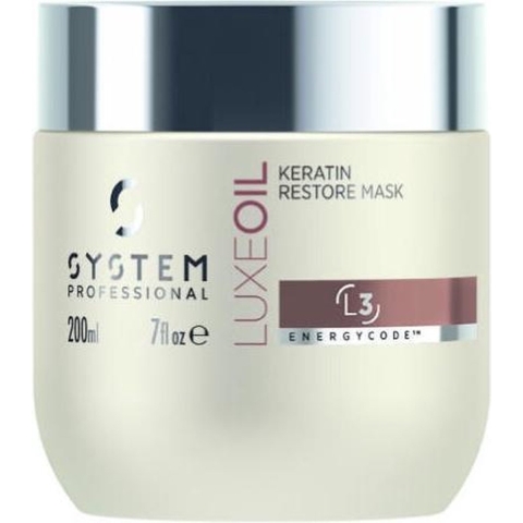 System Professional LuxeOil Keratin Restore Mask L3 200ml